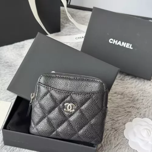 Chanel AAA Quality Wallets In Silver For Women #1320965
