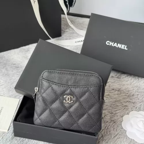 Chanel AAA Quality Wallets In Silver For Women #1320966