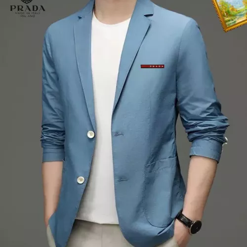 Prada Jackets Long Sleeved For Men #1321077