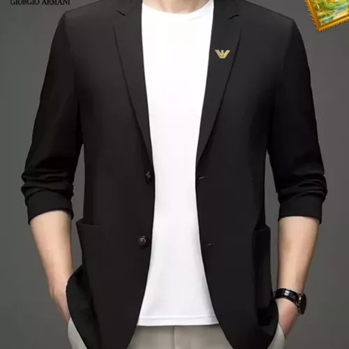 Armani Jackets Long Sleeved For Men #1321094