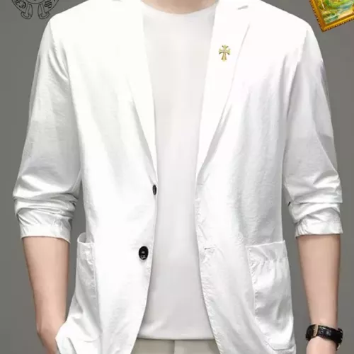 Cheap Chrome Hearts Jackets Long Sleeved For Men #1321095 Replica Wholesale [$52.00 USD] [ITEM#1321095] on Replica Chrome Hearts Jackets