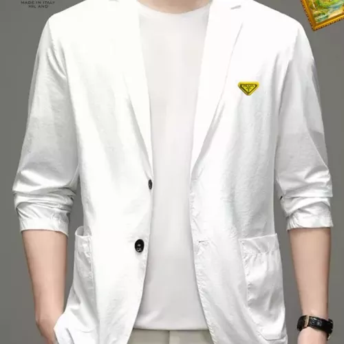 Prada Jackets Long Sleeved For Men #1321101