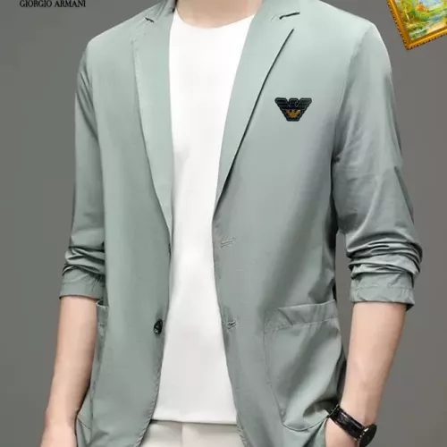 Armani Jackets Long Sleeved For Men #1321106