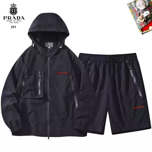 Prada Tracksuits Long Sleeved For Men #1321185