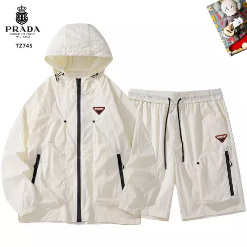 Cheap Prada Tracksuits Long Sleeved For Men #1321212 Replica Wholesale [$60.00 USD] [ITEM#1321212] on Replica Prada Tracksuits