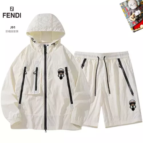 Fendi Tracksuits Long Sleeved For Men #1321239