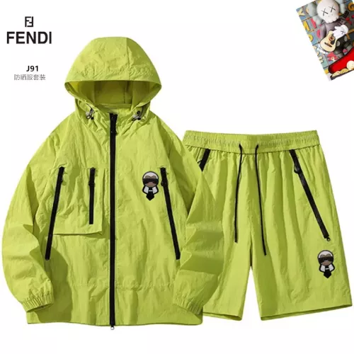 Fendi Tracksuits Long Sleeved For Men #1321241