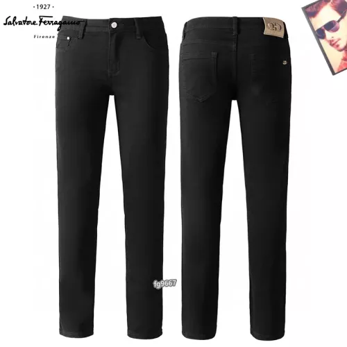 Cheap Salvatore Ferragamo Jeans For Men #1321279 Replica Wholesale [$42.00 USD] [ITEM#1321279] on Replica Salvatore Ferragamo Jeans