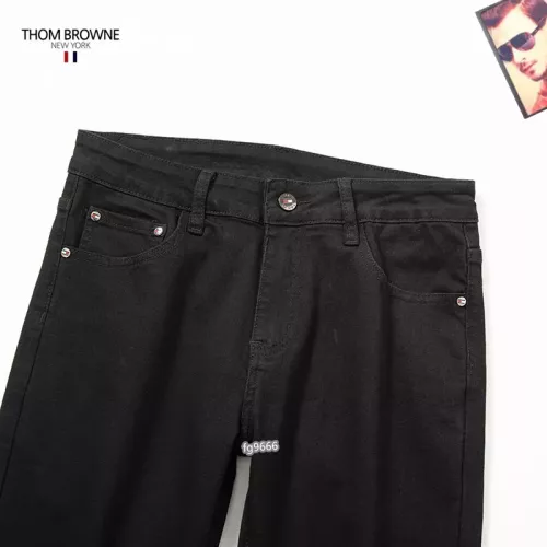 Cheap Thom Browne TB Jeans For Men #1321282 Replica Wholesale [$42.00 USD] [ITEM#1321282] on Replica Thom Browne TB Jeans