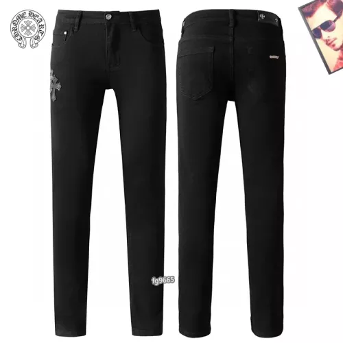 Cheap Chrome Hearts Jeans For Men #1321283 Replica Wholesale [$42.00 USD] [ITEM#1321283] on Replica Chrome Hearts Jeans