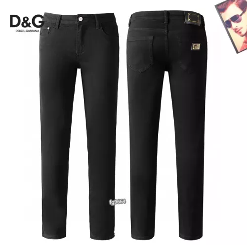 Cheap Dolce &amp; Gabbana D&amp;G Jeans For Men #1321284 Replica Wholesale [$42.00 USD] [ITEM#1321284] on Replica Dolce &amp; Gabbana D&amp;G Jeans