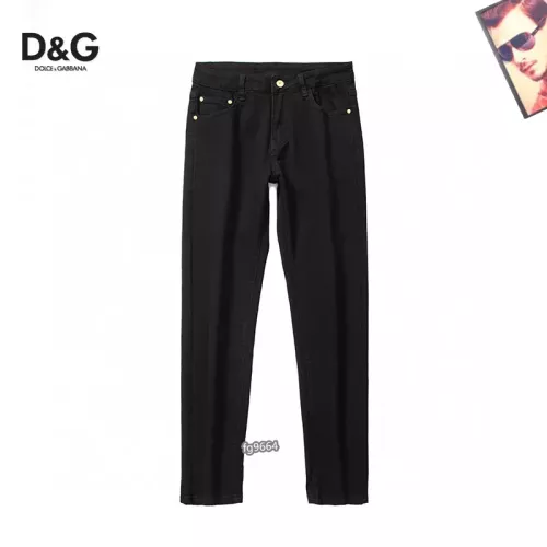 Cheap Dolce &amp; Gabbana D&amp;G Jeans For Men #1321284 Replica Wholesale [$42.00 USD] [ITEM#1321284] on Replica Dolce &amp; Gabbana D&amp;G Jeans