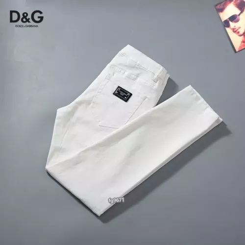 Cheap Dolce &amp; Gabbana D&amp;G Jeans For Men #1321295 Replica Wholesale [$42.00 USD] [ITEM#1321295] on Replica Dolce &amp; Gabbana D&amp;G Jeans