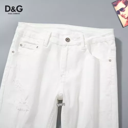 Cheap Dolce &amp; Gabbana D&amp;G Jeans For Men #1321295 Replica Wholesale [$42.00 USD] [ITEM#1321295] on Replica Dolce &amp; Gabbana D&amp;G Jeans