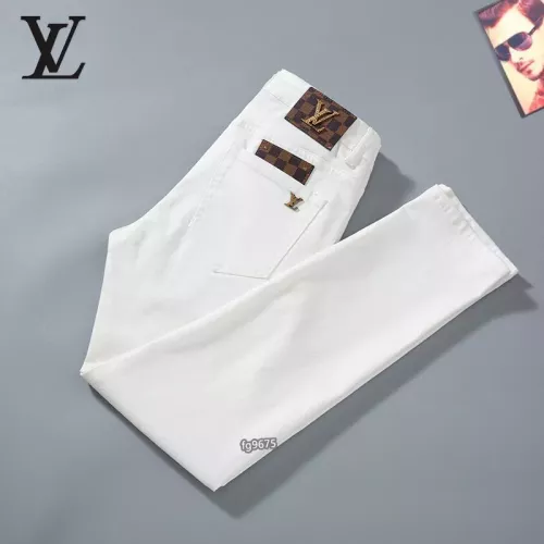 Cheap Louis Vuitton LV Jeans For Men #1321298 Replica Wholesale [$42.00 USD] [ITEM#1321298] on Replica Louis Vuitton LV Jeans