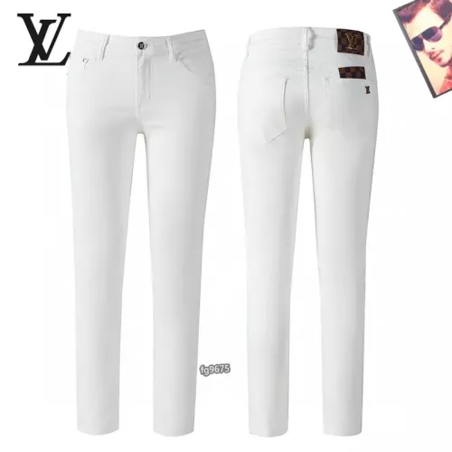 Cheap Louis Vuitton LV Jeans For Men #1321298 Replica Wholesale [$42.00 USD] [ITEM#1321298] on Replica Louis Vuitton LV Jeans