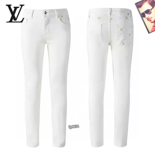 Cheap Louis Vuitton LV Jeans For Men #1321299 Replica Wholesale [$42.00 USD] [ITEM#1321299] on Replica Louis Vuitton LV Jeans