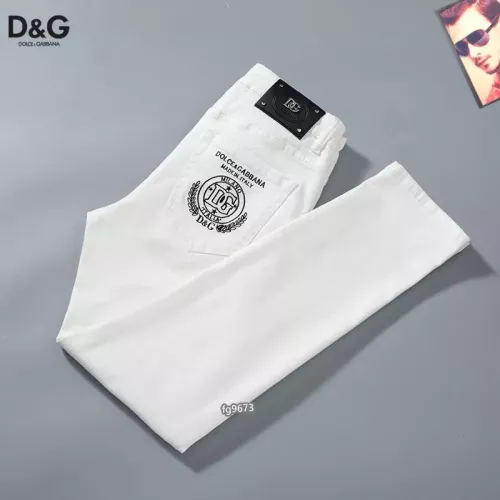 Cheap Dolce &amp; Gabbana D&amp;G Jeans For Men #1321300 Replica Wholesale [$42.00 USD] [ITEM#1321300] on Replica Dolce &amp; Gabbana D&amp;G Jeans