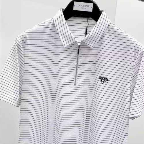 Cheap Prada T-Shirts Short Sleeved For Men #1321332 Replica Wholesale [$48.00 USD] [ITEM#1321332] on Replica Prada T-Shirts