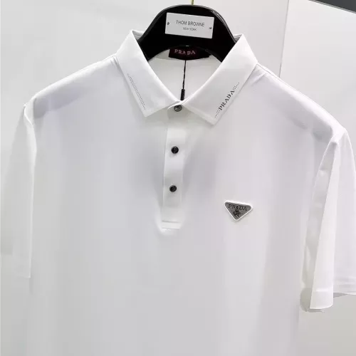 Cheap Prada T-Shirts Short Sleeved For Men #1321334 Replica Wholesale [$48.00 USD] [ITEM#1321334] on Replica Prada T-Shirts