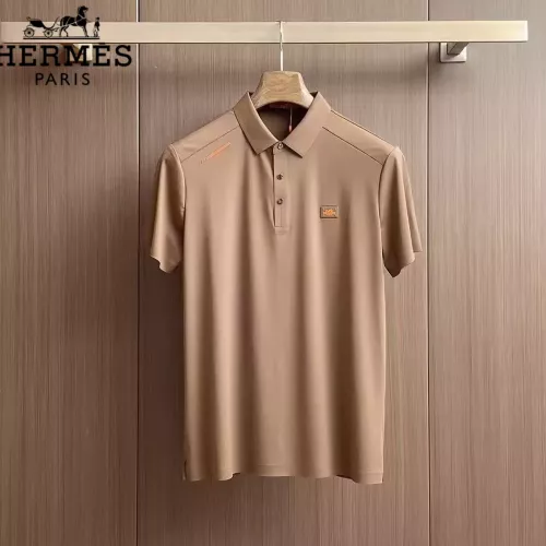 Hermes T-Shirts Short Sleeved For Men #1321357