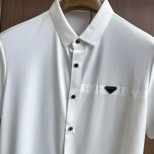 Cheap Prada Shirts Short Sleeved For Men #1321385 Replica Wholesale [$52.00 USD] [ITEM#1321385] on Replica Prada Shirts