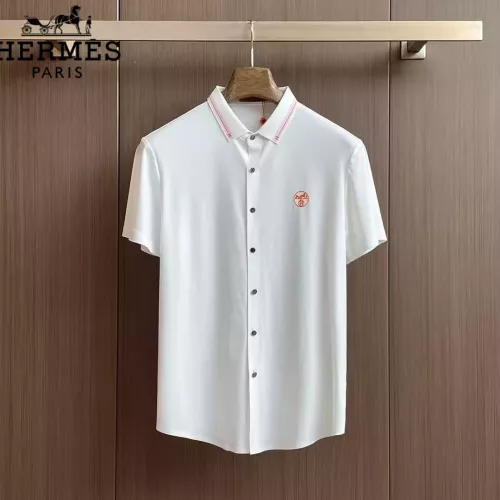 Hermes Shirts Short Sleeved For Men #1321395