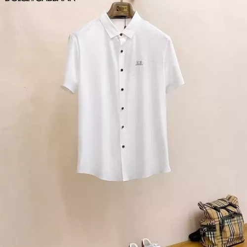 Dolce & Gabbana D&G Shirts Short Sleeved For Men #1321406