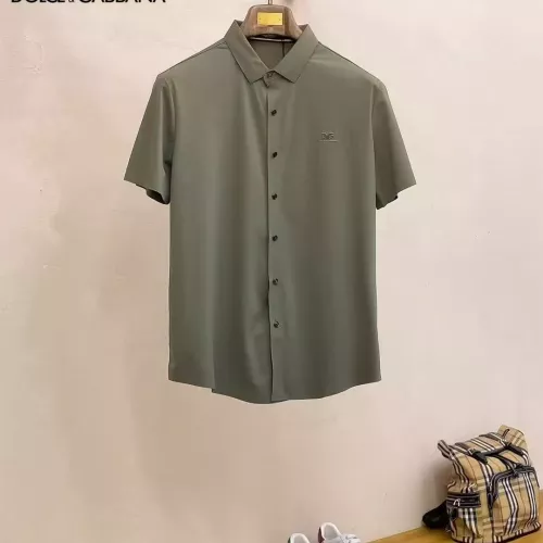Dolce & Gabbana D&G Shirts Short Sleeved For Men #1321408