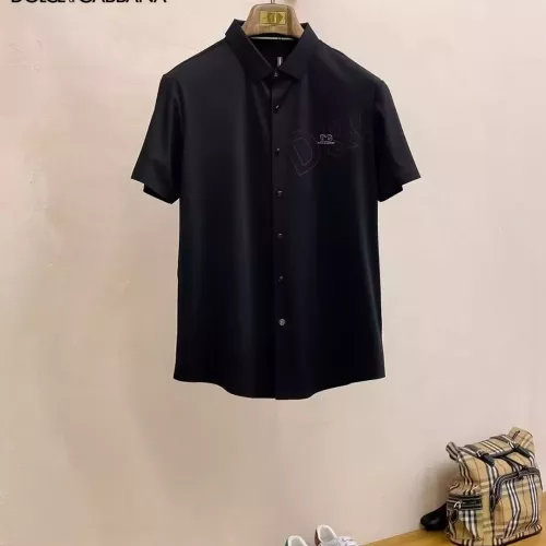 Dolce & Gabbana D&G Shirts Short Sleeved For Men #1321410
