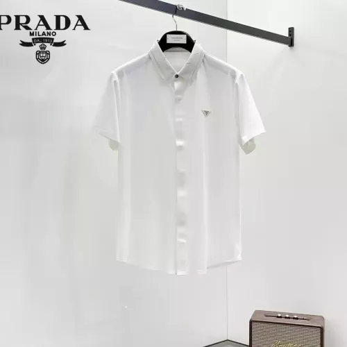 Prada Shirts Short Sleeved For Men #1321411