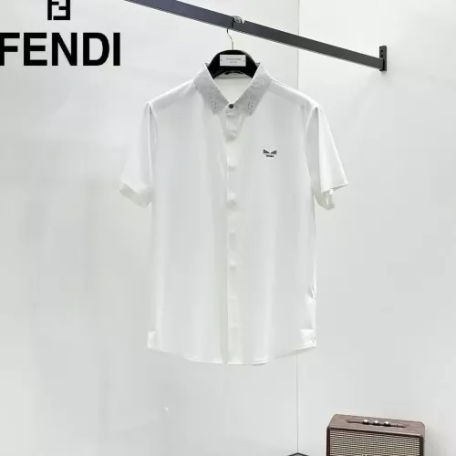 Fendi Shirts Short Sleeved For Men #1321418