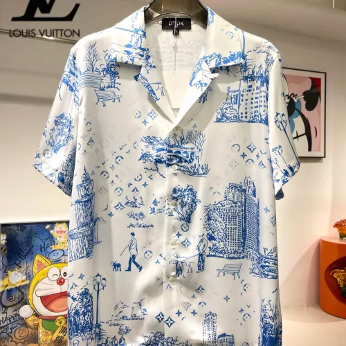 Cheap Louis Vuitton LV Tracksuits Short Sleeved For Men #1321429 Replica Wholesale [$76.00 USD] [ITEM#1321429] on Replica Louis Vuitton LV Tracksuits