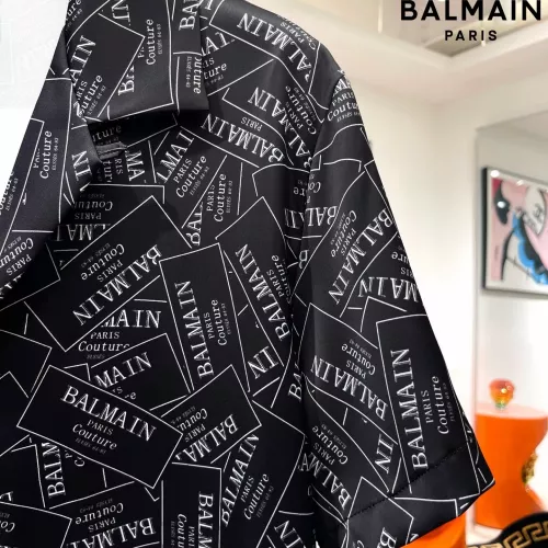 Cheap Balmain Tracksuits Short Sleeved For Men #1321432 Replica Wholesale [$76.00 USD] [ITEM#1321432] on Replica Balmain Tracksuits