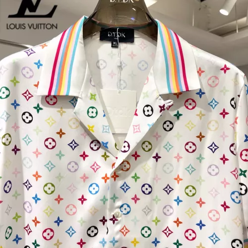 Cheap Louis Vuitton LV Tracksuits Short Sleeved For Men #1321437 Replica Wholesale [$76.00 USD] [ITEM#1321437] on Replica Louis Vuitton LV Tracksuits