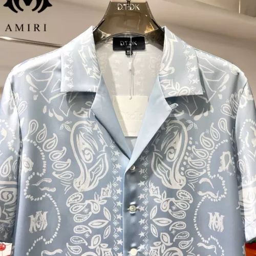 Cheap Amiri Tracksuits Short Sleeved For Men #1321441 Replica Wholesale [$76.00 USD] [ITEM#1321441] on Replica Amiri Tracksuits