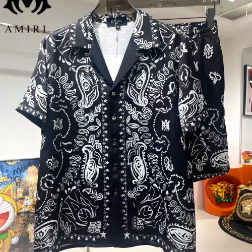 Cheap Amiri Tracksuits Short Sleeved For Men #1321442 Replica Wholesale [$76.00 USD] [ITEM#1321442] on Replica Amiri Tracksuits