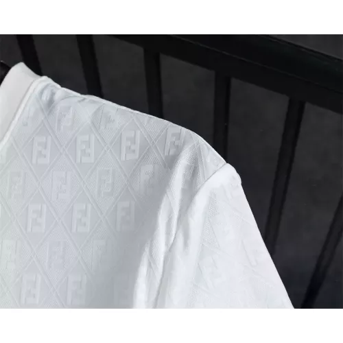 Cheap Fendi T-Shirts Short Sleeved For Men #1321448 Replica Wholesale [$34.00 USD] [ITEM#1321448] on Replica Fendi T-Shirts