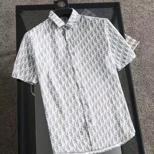 Christian Dior Shirts Short Sleeved For Men #1321457