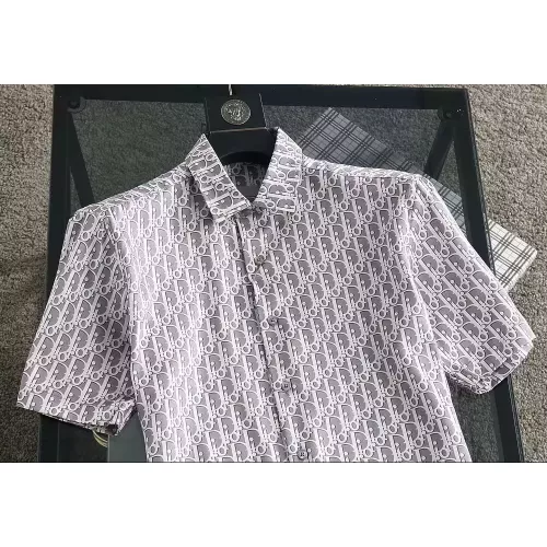 Cheap Christian Dior Shirts Short Sleeved For Men #1321458 Replica Wholesale [$36.00 USD] [ITEM#1321458] on Replica Christian Dior Shirts