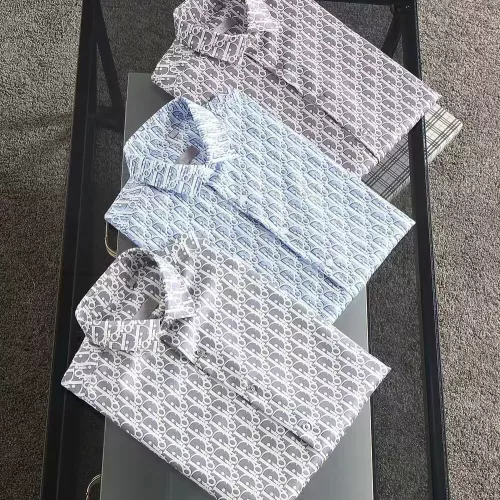 Cheap Christian Dior Shirts Short Sleeved For Men #1321459 Replica Wholesale [$36.00 USD] [ITEM#1321459] on Replica Christian Dior Shirts