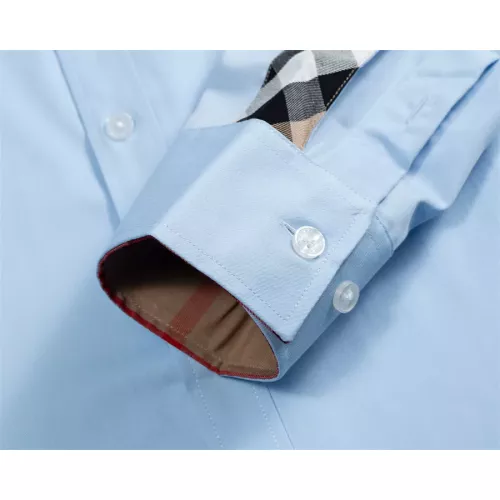 Cheap Burberry Shirts Long Sleeved For Men #1321460 Replica Wholesale [$40.00 USD] [ITEM#1321460] on Replica Burberry Shirts
