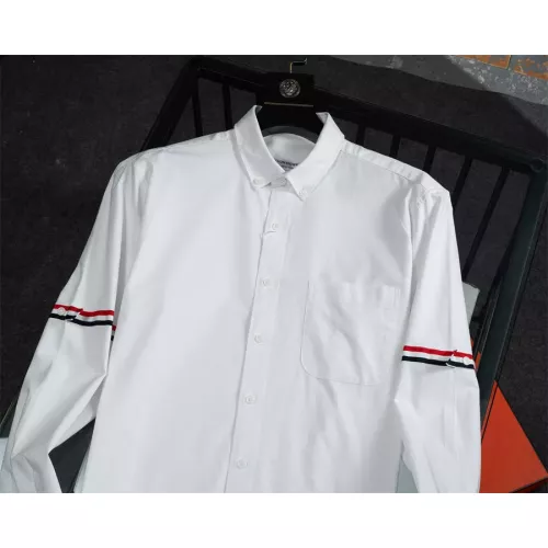 Cheap Thom Browne TB Shirts Long Sleeved For Men #1321461 Replica Wholesale [$40.00 USD] [ITEM#1321461] on Replica Thom Browne TB Shirts