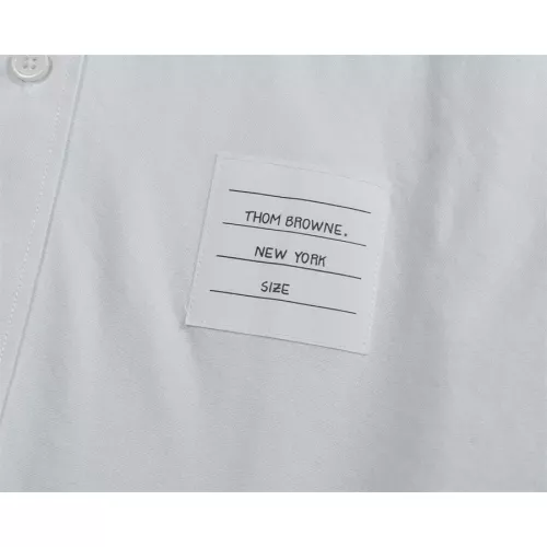Cheap Thom Browne TB Shirts Long Sleeved For Men #1321461 Replica Wholesale [$40.00 USD] [ITEM#1321461] on Replica Thom Browne TB Shirts