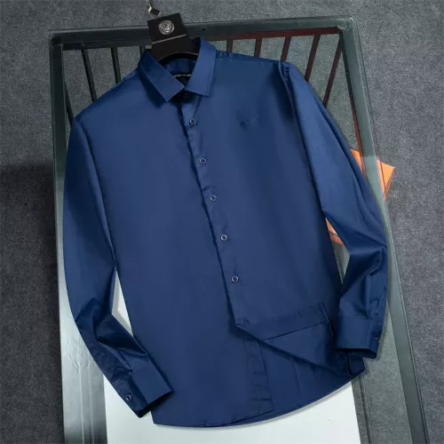Armani Shirts Long Sleeved For Men #1321468