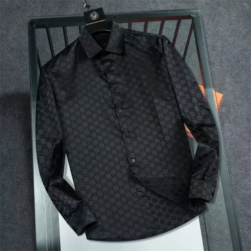Gucci Shirts Long Sleeved For Men #1321471