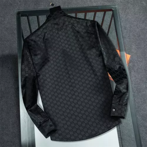 Cheap Gucci Shirts Long Sleeved For Men #1321471 Replica Wholesale [$48.00 USD] [ITEM#1321471] on Replica Gucci Shirts