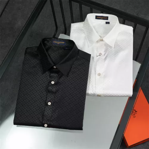 Cheap Louis Vuitton LV Shirts Long Sleeved For Men #1321475 Replica Wholesale [$48.00 USD] [ITEM#1321475] on Replica Louis Vuitton LV Shirts