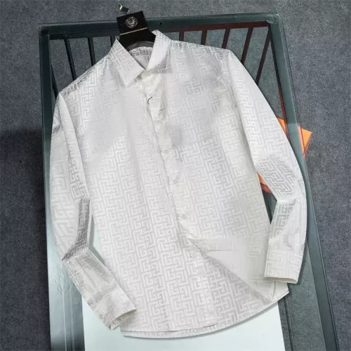 Balmain Shirts Long Sleeved For Men #1321476