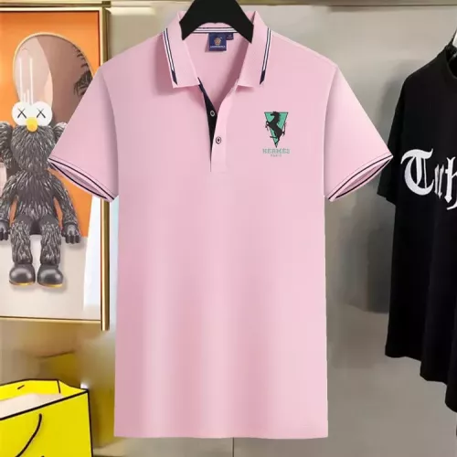 Cheap Hermes T-Shirts Short Sleeved For Men #1321480 Replica Wholesale [$45.00 USD] [ITEM#1321480] on Replica Hermes T-Shirts
